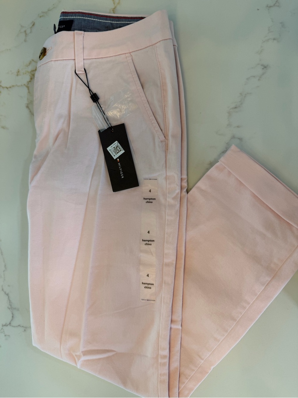 Tommy Hilfiger Light Pink Hampton Chino Pants